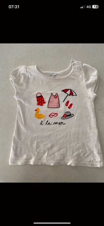 Tee-shirt fille Bout’ chou