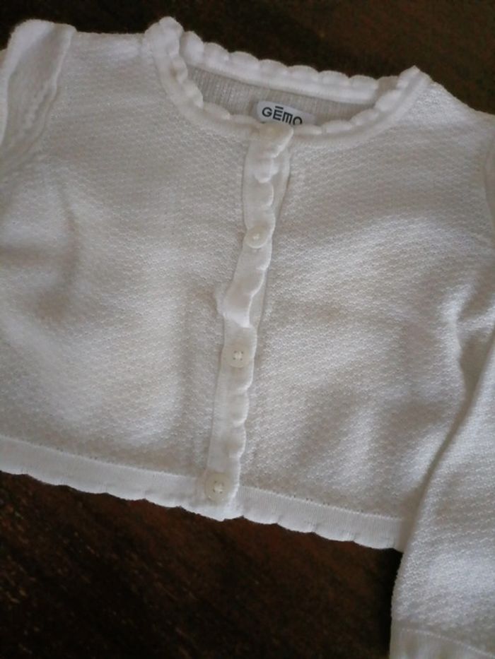 Gilet cache coeur fille - photo numéro 2