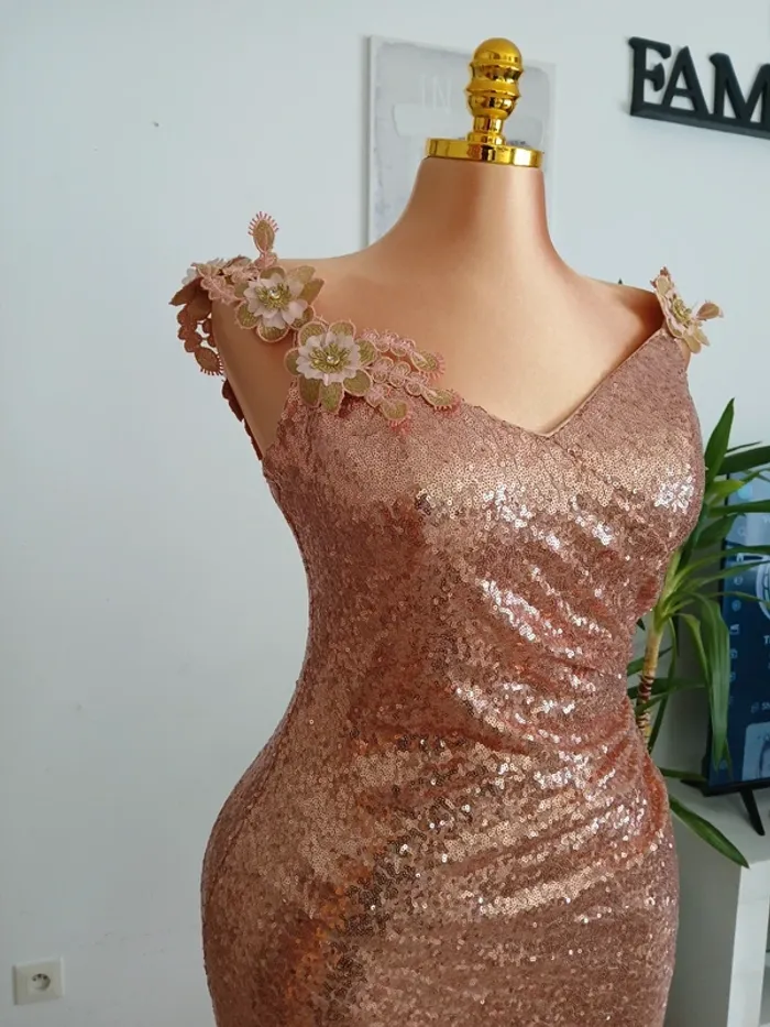 Robe de Cérémonie Mariée Taille L🌿💝 - photo numéro 2
