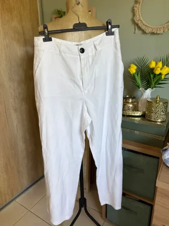 Joli pantalon jambes larges femme 40