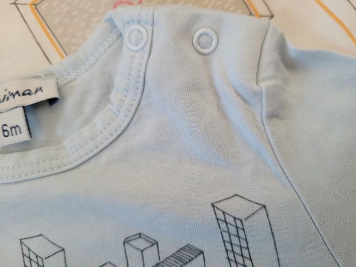 T-shirt à manches longues récent 6mois (quasi neuf) - photo numéro 3