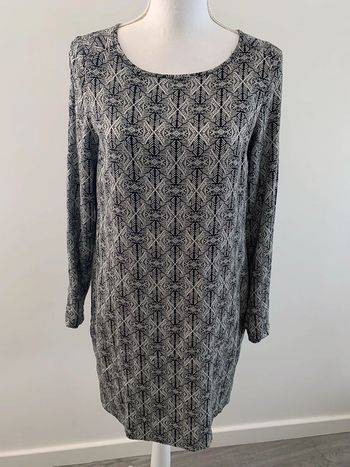 Robe noire et blanche ethnique Vero Moda TXS