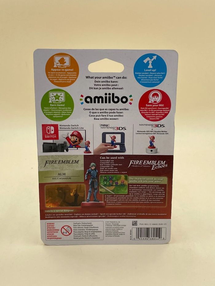 Figurine Nintendo Amiibo Fire Emblem ALM neuf - photo numéro 2