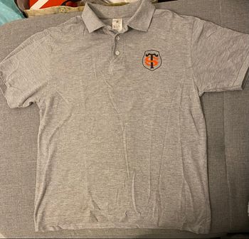 Polo homme gris stade toulousain taille M TBE 