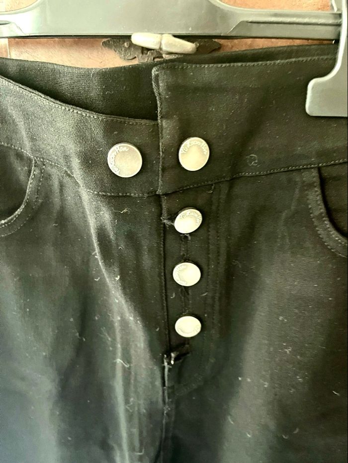 Lot en 2 leggings à boutons , noir - photo numéro 4