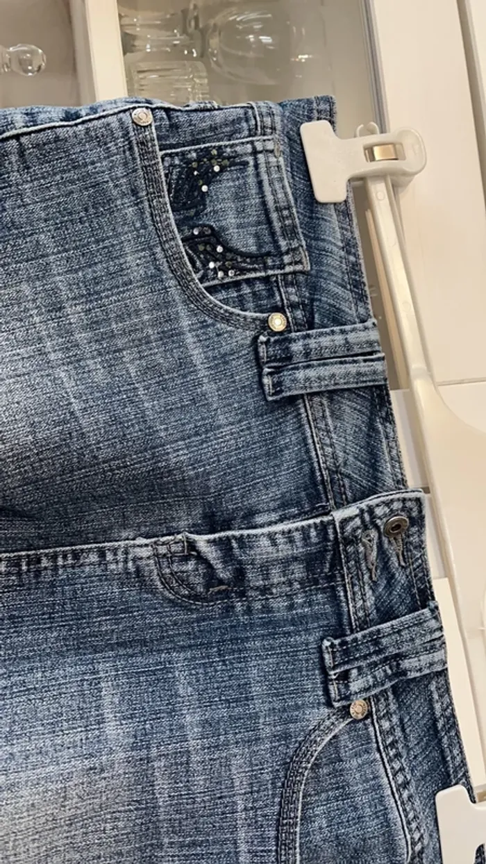 Jupe en jeans fille - photo numéro 2