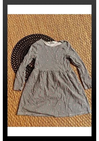 Robe Vichy noir blanc