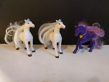 3 figurines Cheval McDonald's 2011