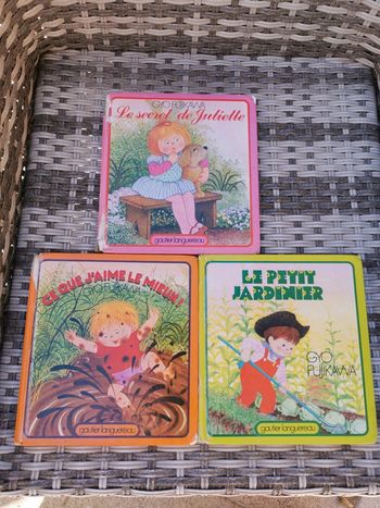 Lot 3 livre ancien gyo fujikawa