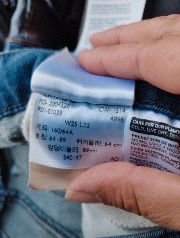 Jean low rise straight taille w25 L32 (38) - photo numéro 6