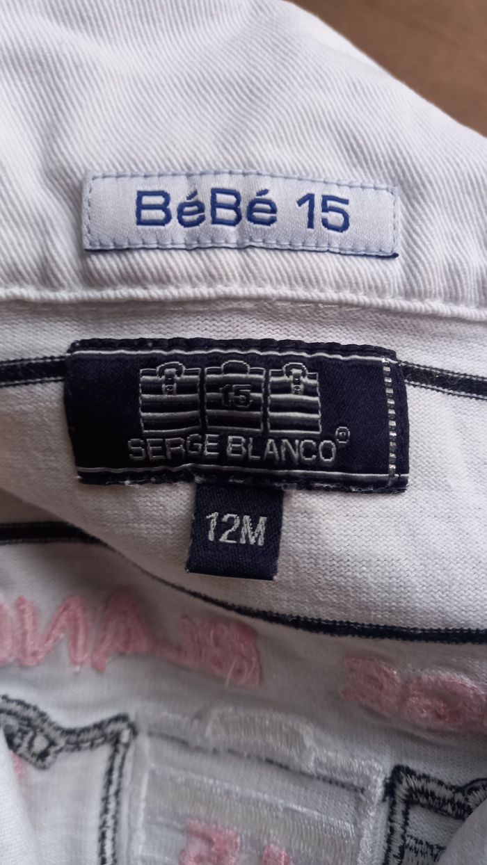 T shirt Serge blanco - photo numéro 3