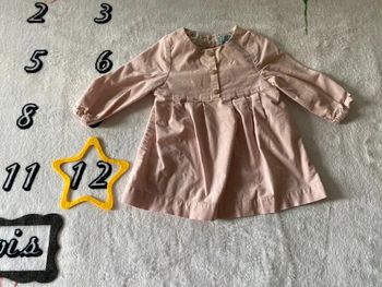Robe velours 12 mois