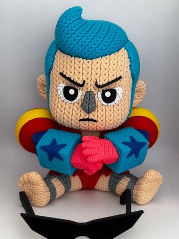 Figurine One Piece, Franky version tricoté