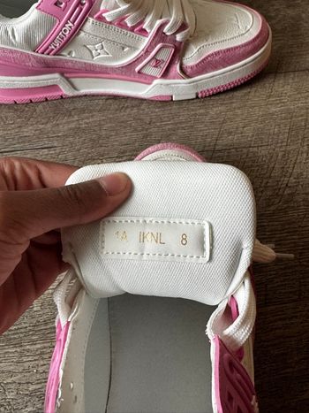 Chaussures lv rose