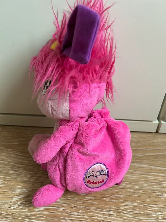 Popples Bubbles – Peluche Officielle Spin Master – 2015 – Rose & Violette - photo numéro 3