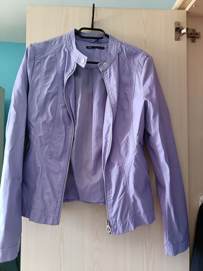Veste couleur lavande