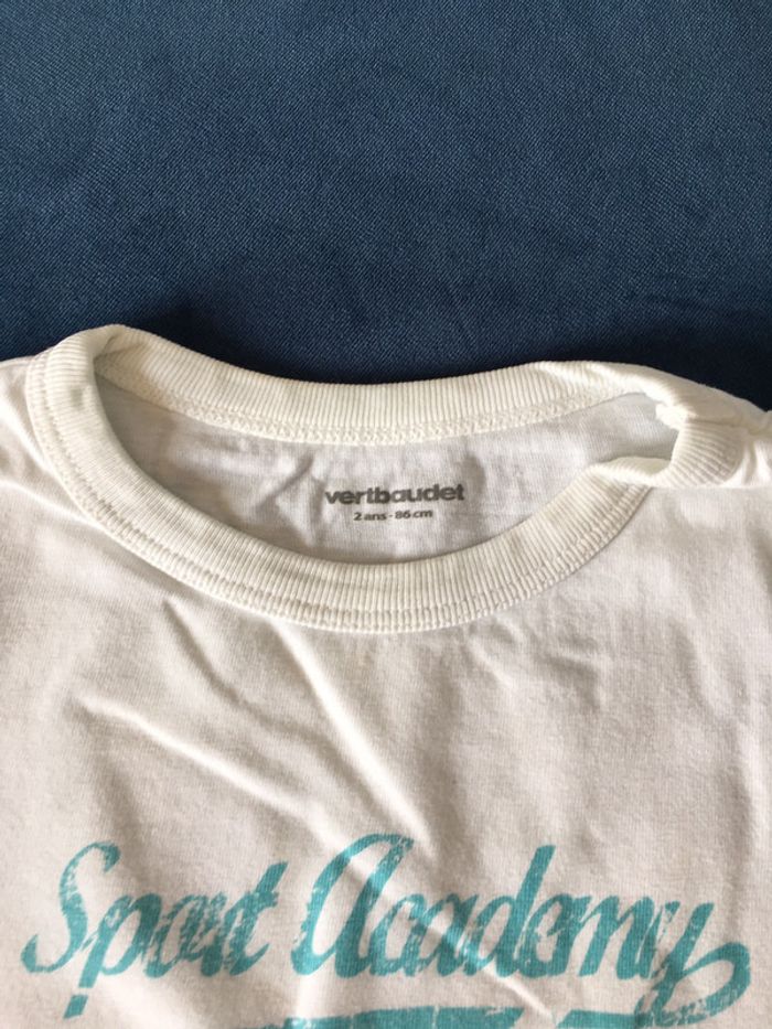 T-shirt manches courtes Vertbaudet 2 ans - photo numéro 2