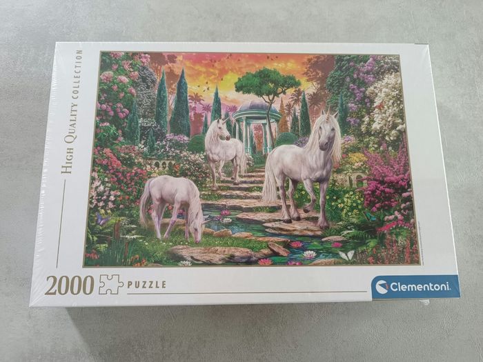 Puzzle jardin des licornes 2000p - photo numéro 3
