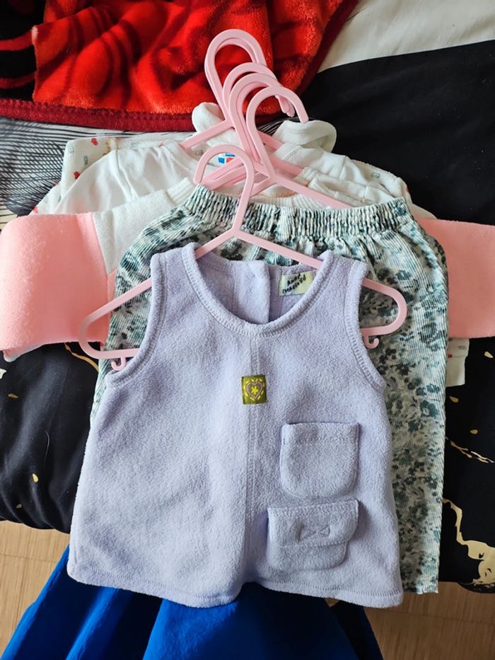 Lot 7 pieces fille 6 mois