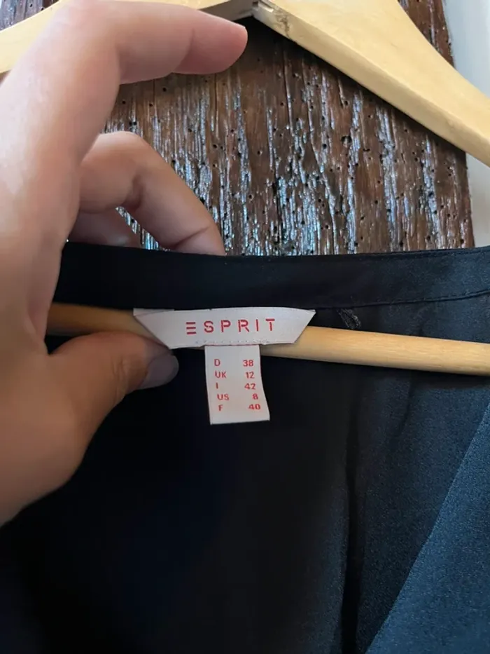 Blouse noire fluide Esprit – T40 - photo numéro 4