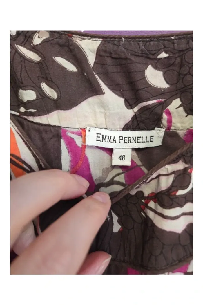 Blouse sans manches Emma Pernelle T46 - photo numéro 3