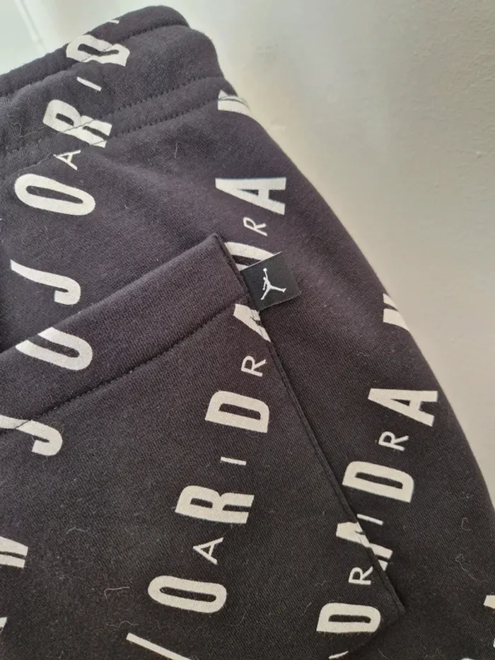 Pantalon jogging jordan nike noir blanc taille xl - photo numéro 6