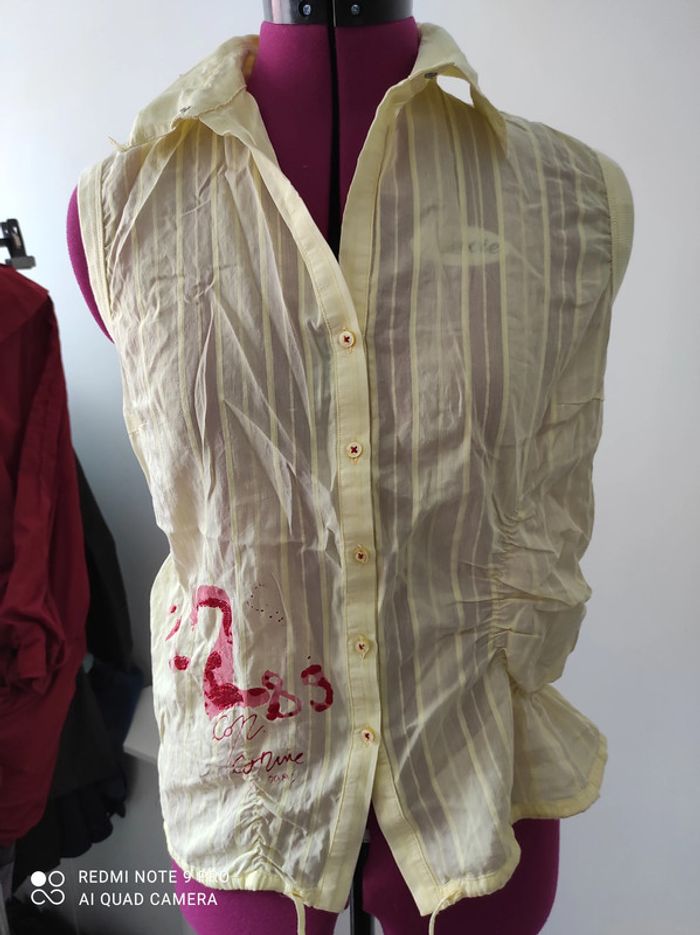 superbe chemise cop copine t40 neuve - photo numéro 2
