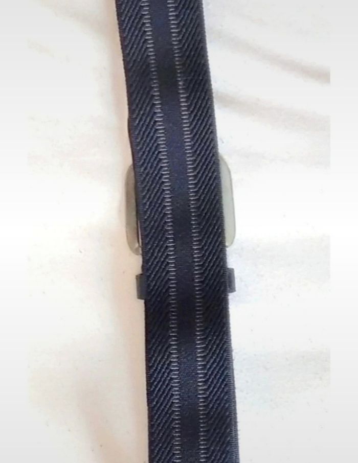 Ceinture élastique bleue marine, ajustable enfant - photo numéro 5