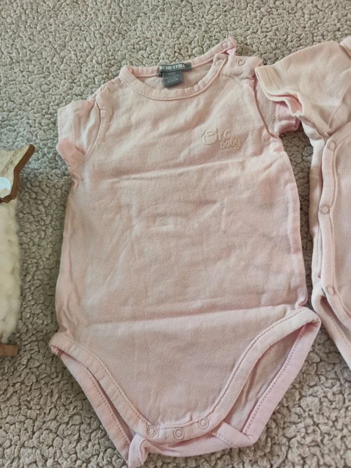 Lot de 2 bodys 9 mois - photo numéro 3