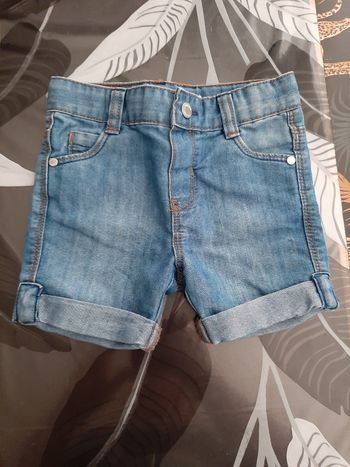 Short garçon 6 mois