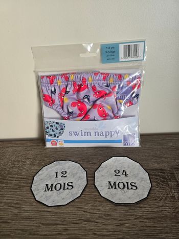 Vêtement Bébé Fille - Couche de bain - Bambino Mio - 1/2 ans
