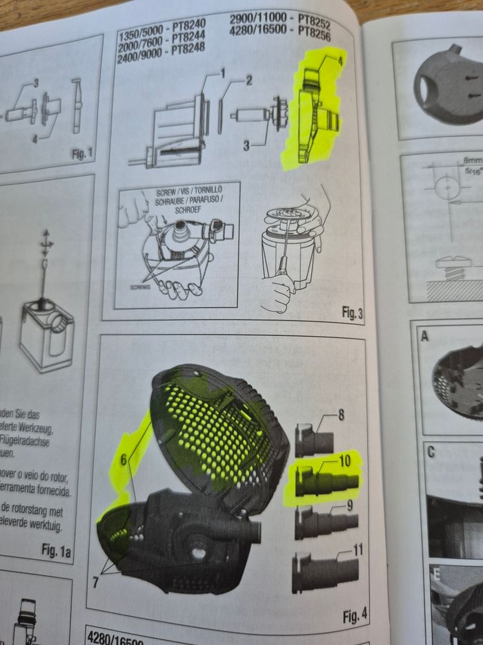 Pièces détachées pour pompe de bassin - photo numéro 2