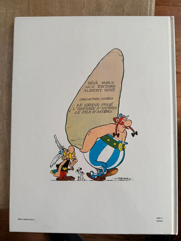 Bd bande dessinée livre L’odyssée d’Asterix Goscinny Uderzo Albert René éditions - photo numéro 2