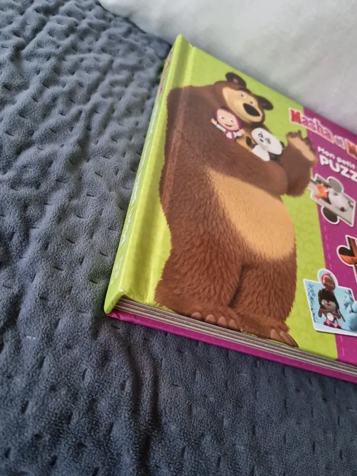 Mon petit livre puzzle. Masha et Michka - photo numéro 4
