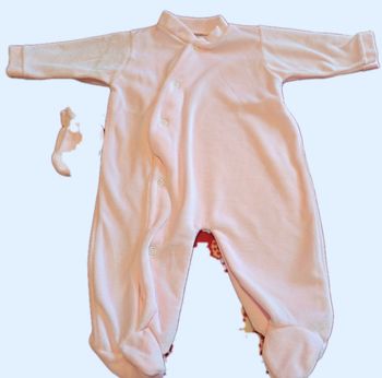 Pyjama velours 3 pièces. 