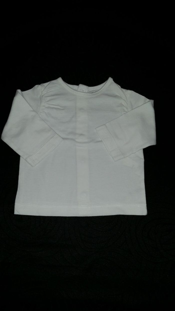 Ensemble fille 3 mois t-shirt /legging/jupette - photo numéro 2