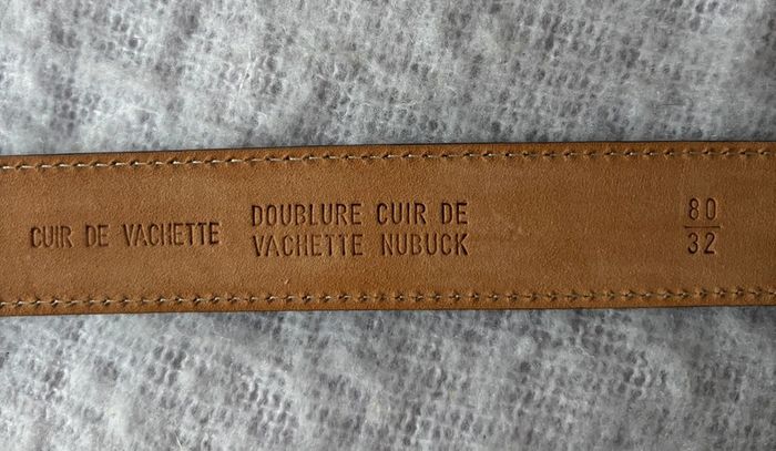 Ceinture en cuir Amboise - photo numéro 6