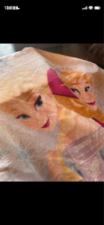 Plaid reine des neiges 