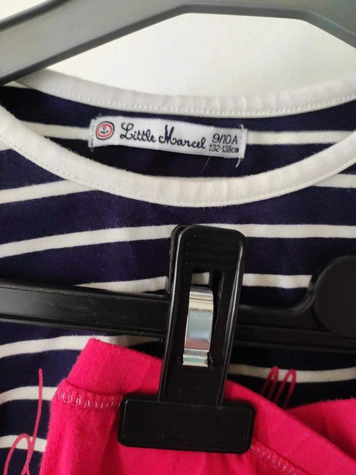Ensemble Little Marcel t-shirt et legging - photo numéro 7