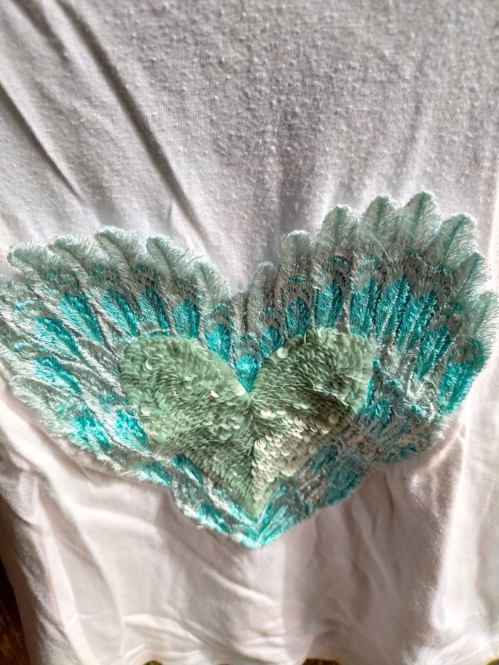 Ravissant tee shirt Billieblush 8 ans - photo numéro 2