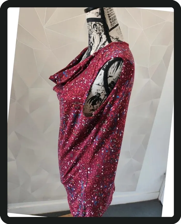 Blouse a motif - photo numéro 2