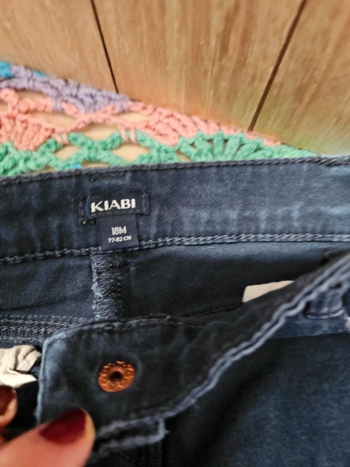 Jeans noir, fille kiabi 18 mois - photo numéro 4