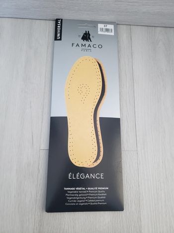 Semelles élégance famaco taille 37