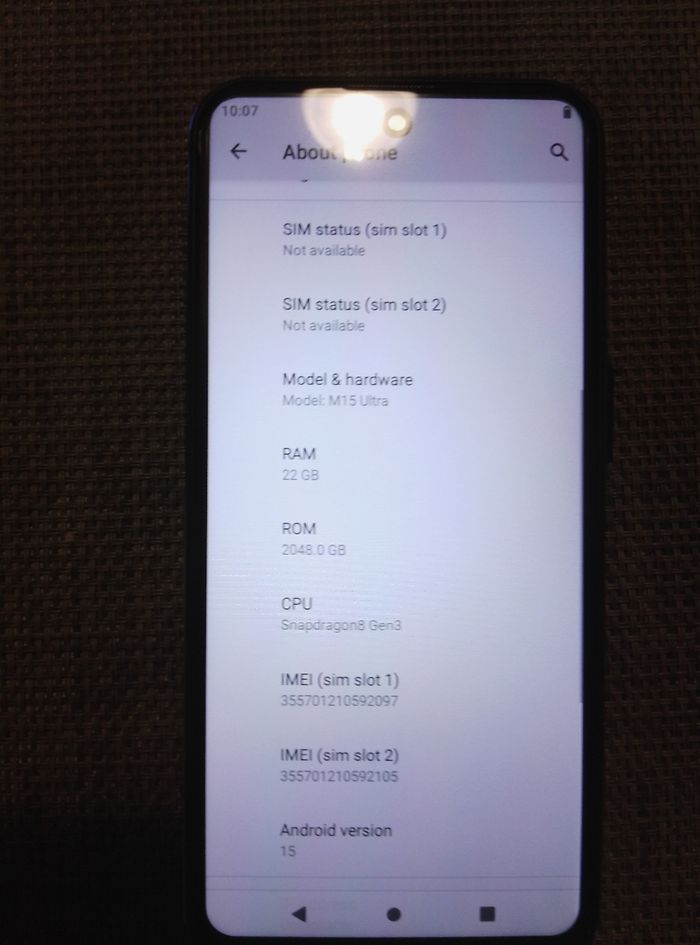 Smartphone OWNER M15 Utra - photo numéro 5
