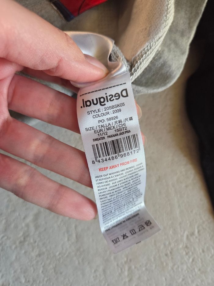 T-shirt ML desigual  11-12a - photo numéro 5