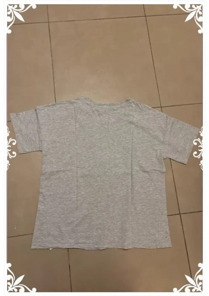 👅 T-shirt The Rolling Stones gris chiné - Taille M - photo numéro 5