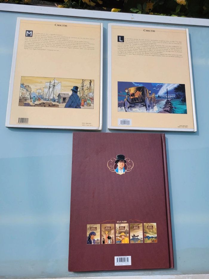 3 BD Bout d'homme, tomes 3, 4 (EO cotées)et 5 (28) - photo numéro 2