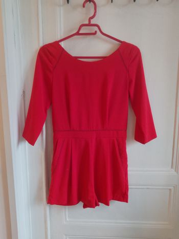 Combishort rouge