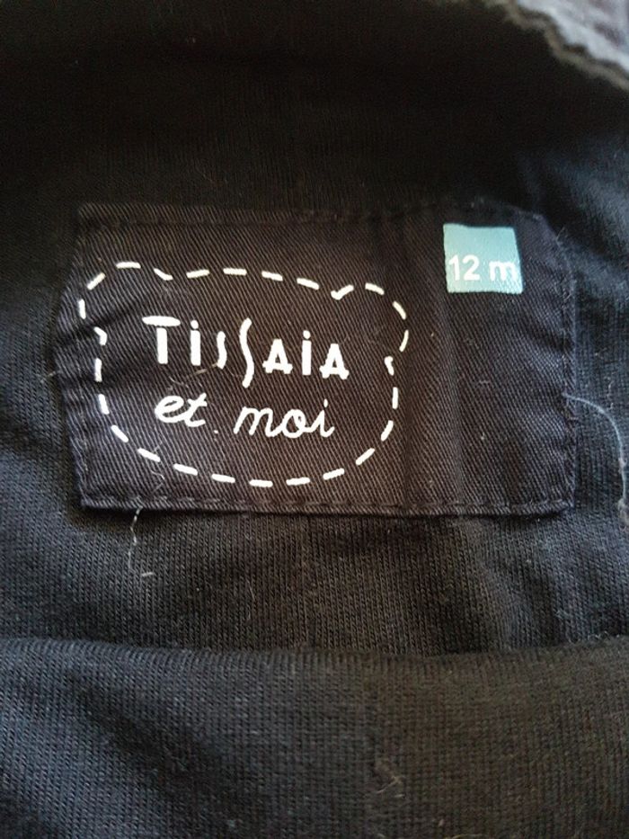 Salopette noire 12 mois - photo numéro 4