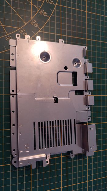 Châssis métallique F1-1 pièce détachée console de jeux Nintendo Wii RVL-001 EUR #D58